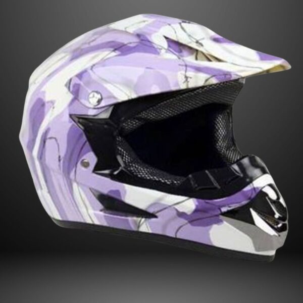 Army Purple Youth Helmets