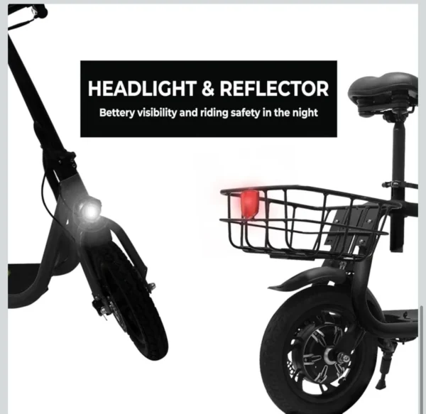 36V-R1 Phantom Gogo sitting foldable scooter - Image 5